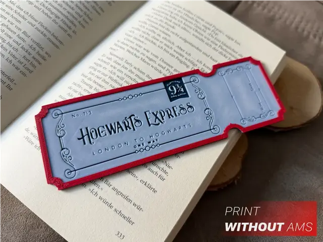 Harry Potter - Hogwarts Express Ticket Bookmark