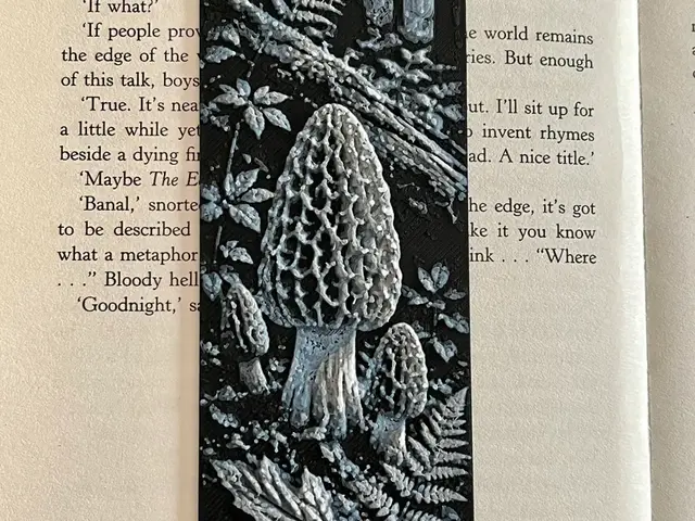 HueForge model: Morel Mushroom Bookmark by HexarHaus