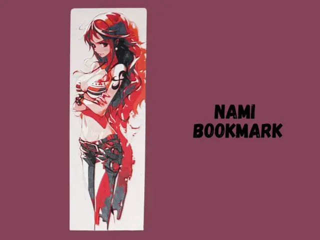 HueForge model: Nami - One Piece Bookmark by Canadian Gamer