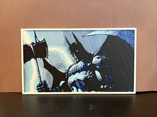 HueForge model: Absolute Batman Hueforge by Estiv
