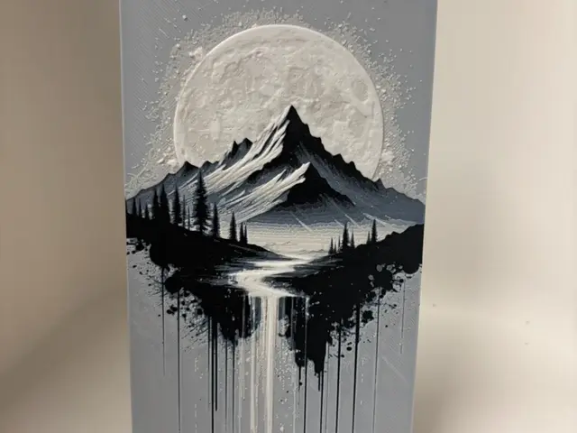HueForge model: Mountain Hueforge by Morganja