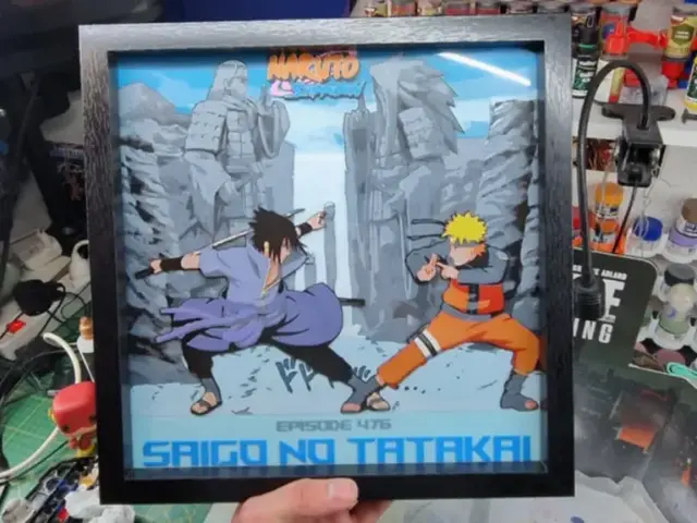 HueForge model: Relief Box Naruto Shippûden - Episode 476 by Dakiren