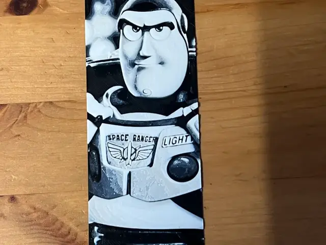 HueForge model: buzz lightyear bookmark by Morganja