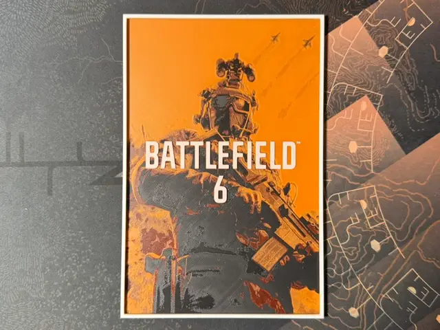 HueForge model: Battlefield 6 - HueForge by ZorPrime7