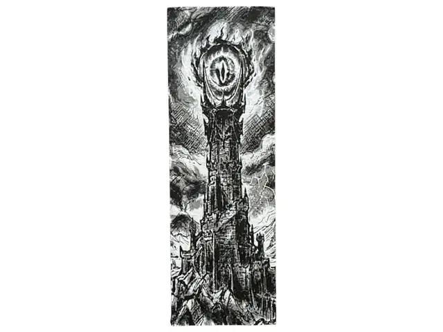HueForge model: Eye of Sauron Bookmark | Lord of the Rings by The SkyLab 3D