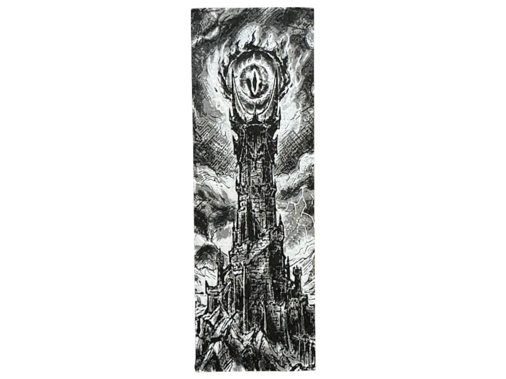 Eye of Sauron Bookmark | Lord of the Rings by The SkyLab 3D HueForge model: Eye of Sauron Bookmark | Lord of the Rings by The SkyLab 3D