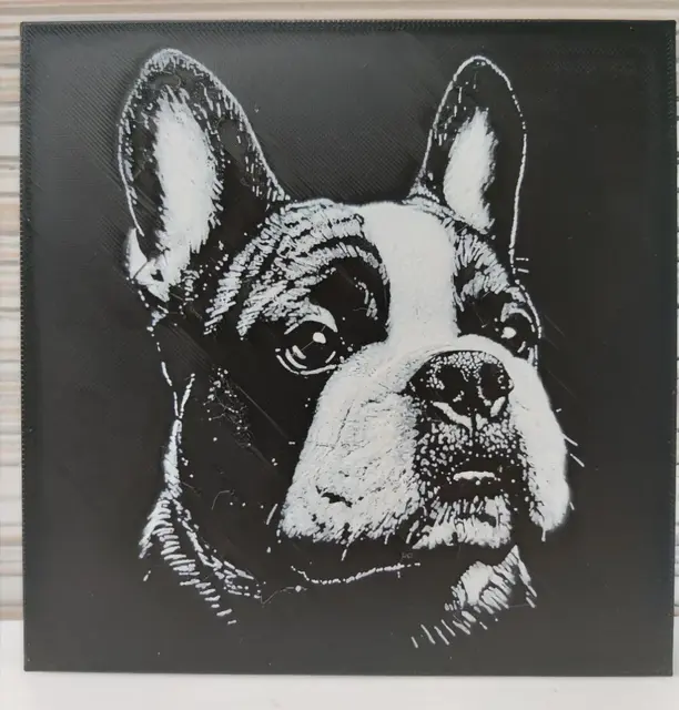 HueForge model: Hueforge Bulldog by Litolunar