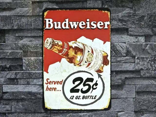 HueForge model: Hueforge Vintage Budweiser by StefBull85