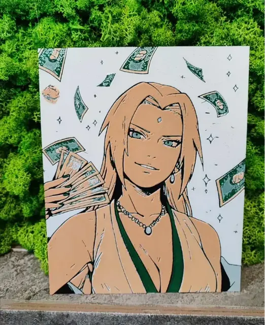 HueForge model: Tsunade for the Win by Garuda3D