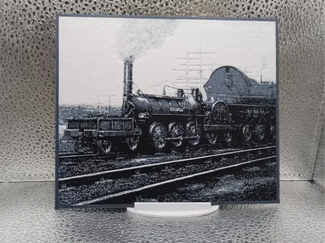 HueForge model: Locomotive ‘Royal George’ - Hueforge by Borishotch Industries