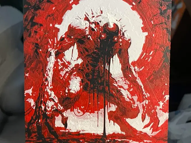 HueForge model: Monster in Red Hueforge by Advancedtechworldwide