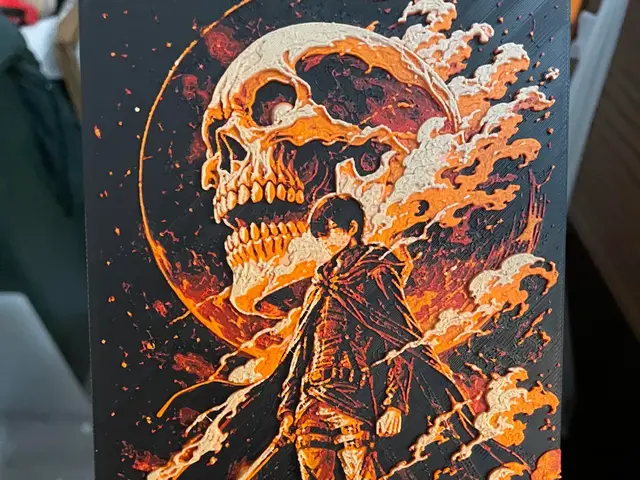 Swordman_Skull_V2 Hueforge