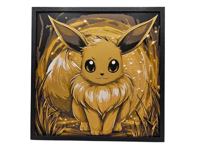 HueForge model: Eevee (Pokemon Hueforge) by BusyKikiBee