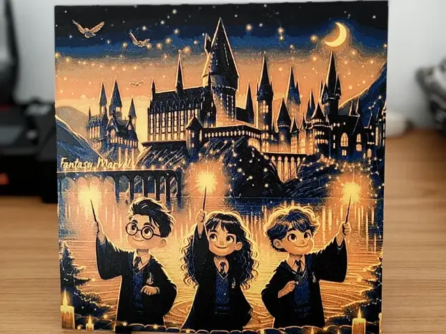 HueForge model: Harry Potter Cartoon Hueforge by enricoRE