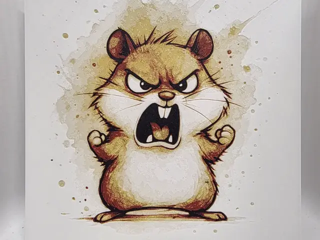 HueForge model: Angry Hamster Hueforge by Morganja