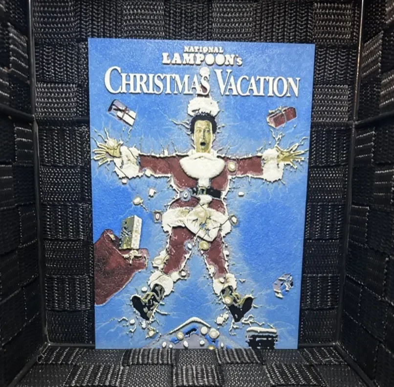 Hueforge Movie Poster - Christmas Vacation - by JoDau HueForge model: Hueforge Movie Poster - Christmas Vacation - by JoDau