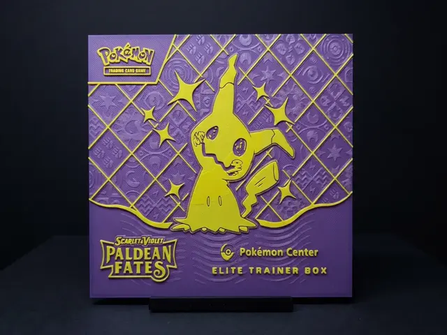 HueForge model: Paldean Fates Mimikyu Box by Led