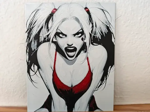 Hueforge Harley Quinn
