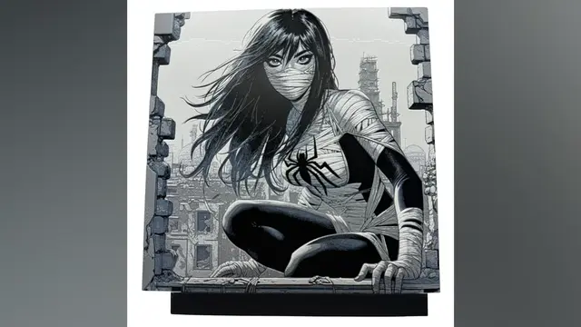 HueForge model: Welcome Pack - Silk - Spider-verse Marvel Hueforge by Canadian Gamer