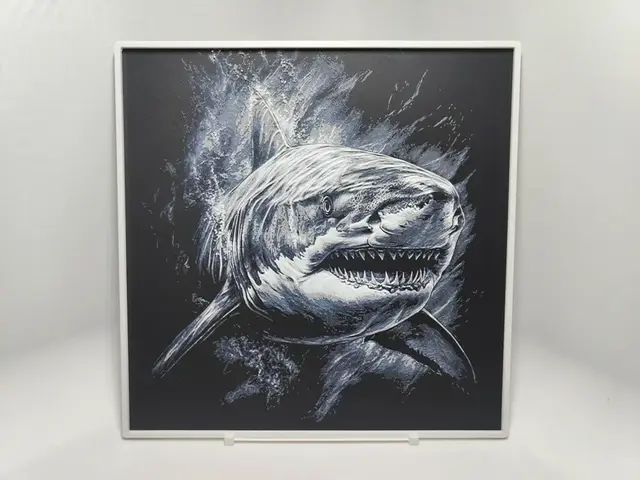 HueForge model: Shark - Hueforge by BeaN