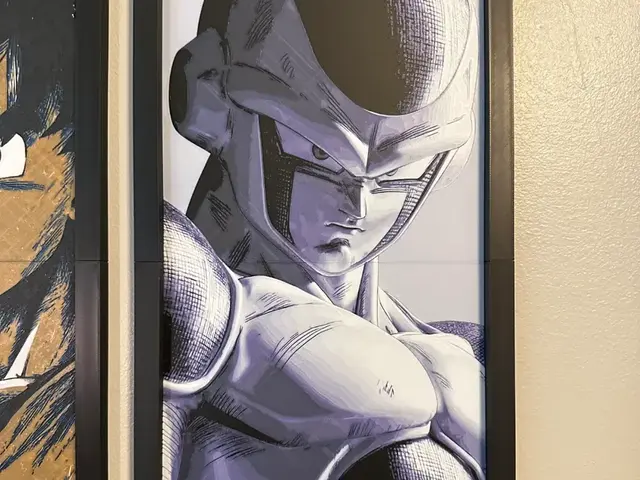 HueForge model: Freeza 2-piece Hueforge by Hey Ben