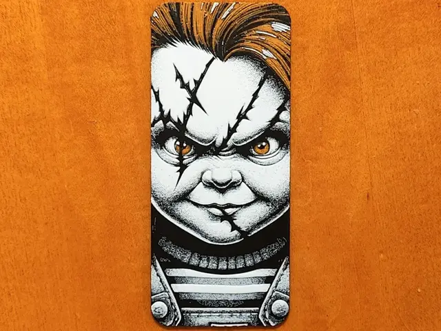 Chucky Bookmark - Hueforge