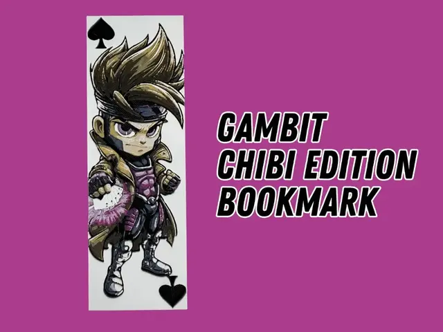 Gambit - Chibi Edition Bookmark