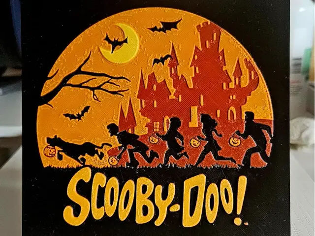 HueForge model: Halloween Scooby Doo by Mano's 3d_Art