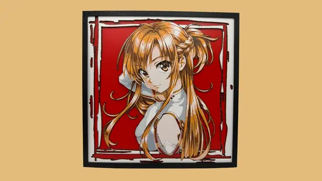 Asuna - Sword Art Online Hueforge
