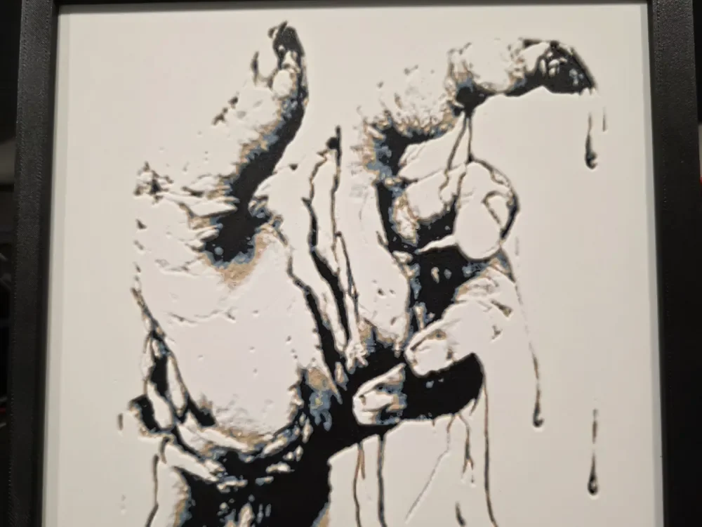 Bloody Fingers - Scary Stories To Tell In The Dark by Side Quest Hues HueForge model: Bloody Fingers - Scary Stories To Tell In The Dark by Side Quest Hues