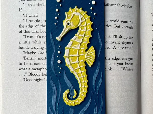 HueForge model: Seahorse Bookmark by HexarHaus