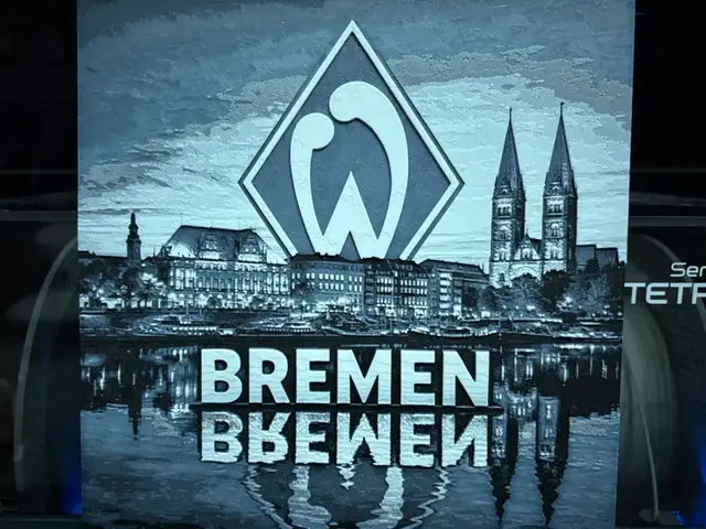 HueForge model: SV Werder Bremen Skyline Hueforge by Reeftank&more