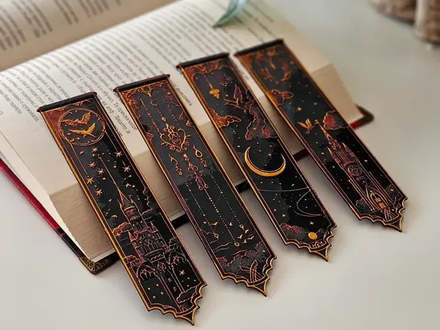 HueForge model: Hogwarts (2) - Bookmarks inspired by Harry Potter by C3D