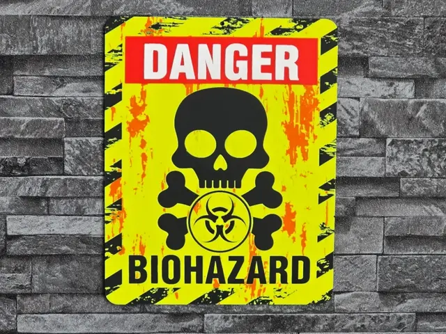 HueForge model: Hueforge Biohazard 3 colors by StefBull85