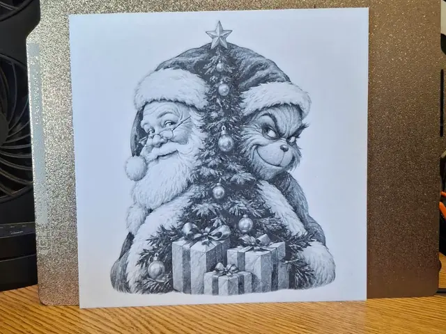 The two faces of christmas - hueforge