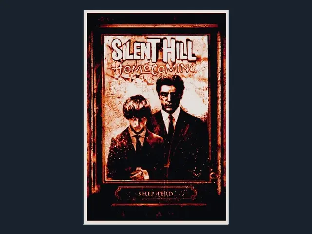 HueForge model: Silent Hill: Homecoming (Game Poster - HueForge) by HugheCraft