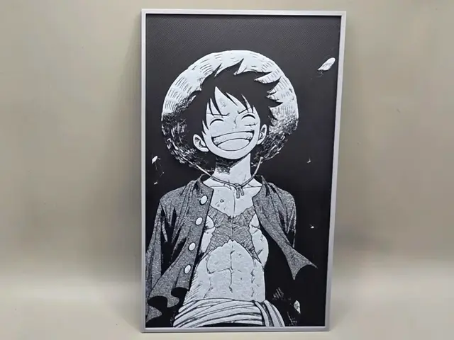 HueForge model: Monkey D. Luffy - HueForge by keko