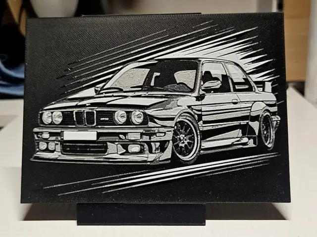 HueForge model: BMW M3 E30 by Mano's 3d_Art
