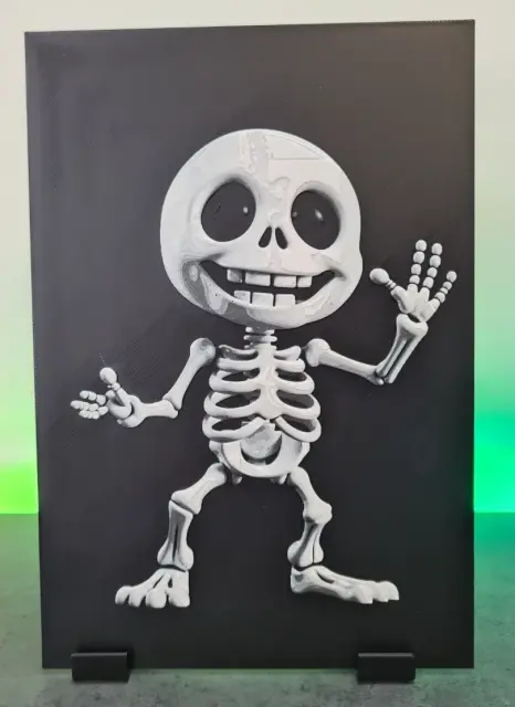 Skeleton Hello Hueforge