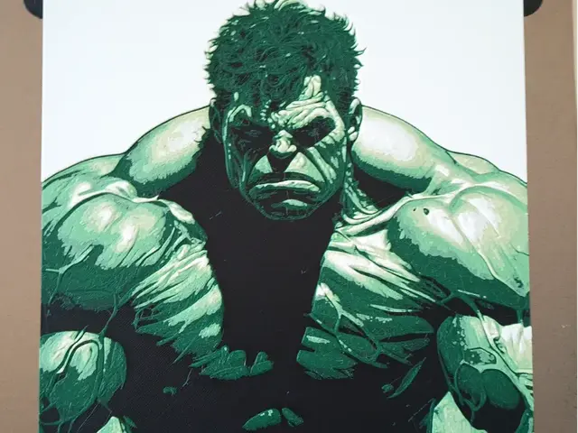HueForge model: Hulk Marvel Hueforge by 3DNesy