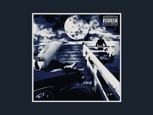 HueForge model: Eminem – The Slim Shady LP (Album Art - HueForge) by HugheCraft