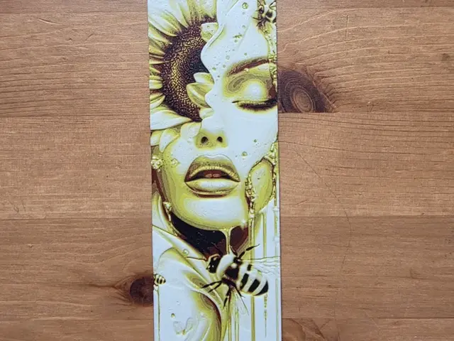HueForge model: Bee And Sunflower Bookmark by Morganja