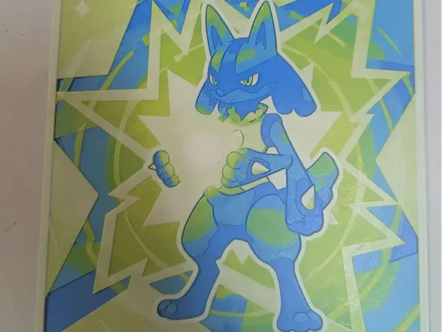 HueForge model: hueforge Lucario v2 by ZombiePaint3D