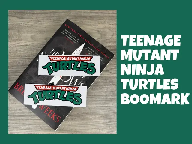 HueForge model: Teenage Mutant Ninja Turtles - Logo Bookmark by Canadian Gamer