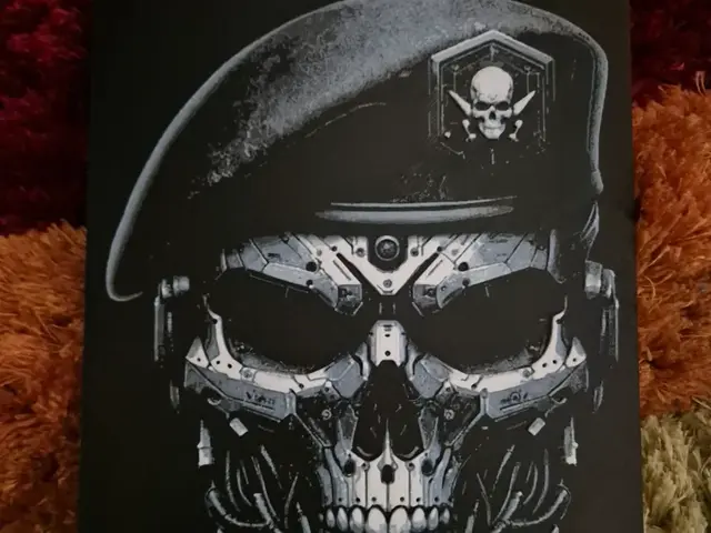 HueForge model: skull beret hueforge by Buntsta