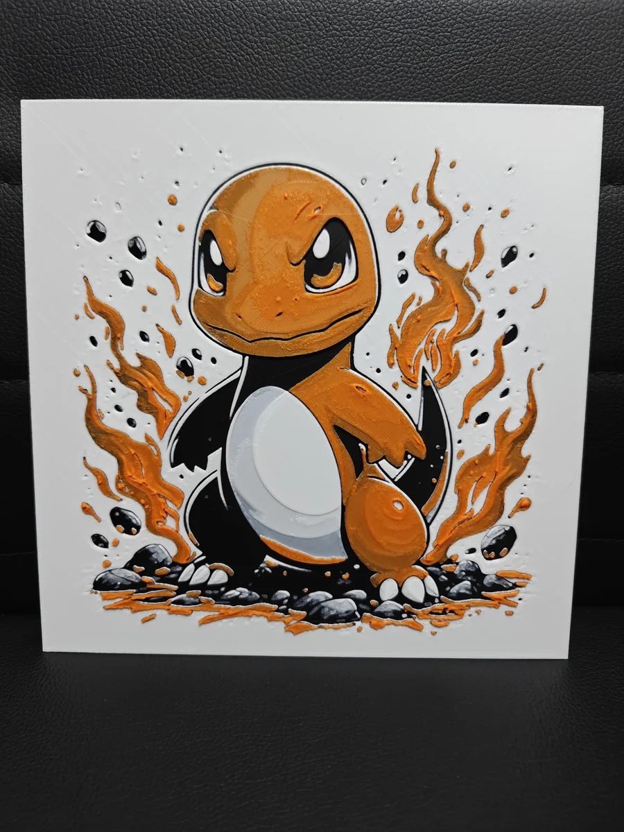 Charmander by TheHueforgeLady HueForge model: Charmander by TheHueforgeLady