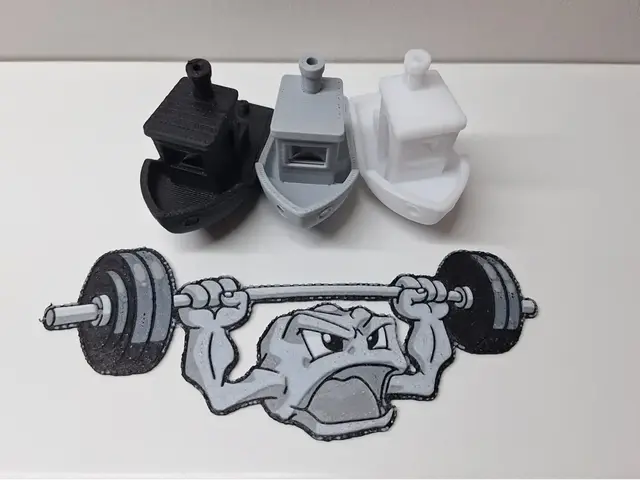 HueForge model: Pokemon - Geodude Barbell by LED