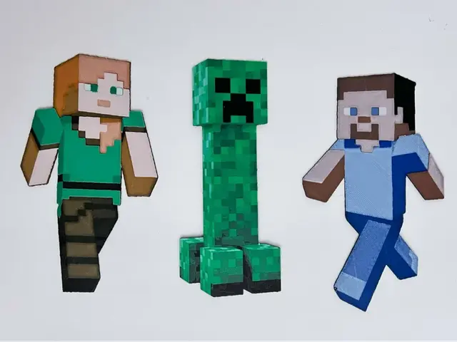 HueForge model: Minecraft Bookmark Collection by 3djd