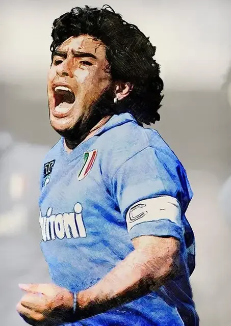 HueForge model: Maradona Hueforge by suaimondi