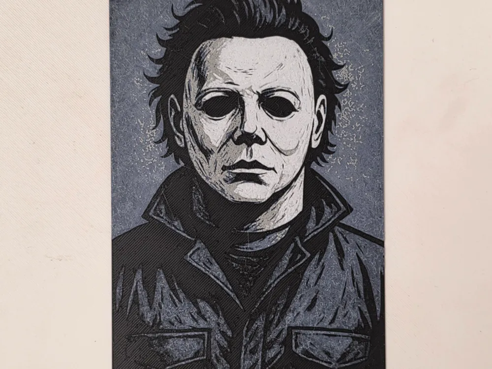 Michael Myers Hueforge by Morganja HueForge model: Michael Myers Hueforge by Morganja